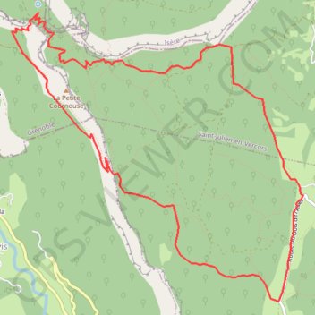 Itinéraire Les deux Cournouses, distance, dénivelé, altitude, carte, profil, trace GPS