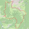 Itinéraire Savoie - Margeriaz depuis Les Déserts, distance, dénivelé, altitude, carte, profil, trace GPS