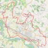 Itinéraire Circuit Terre de Garonne - Marmande, distance, dénivelé, altitude, carte, profil, trace GPS