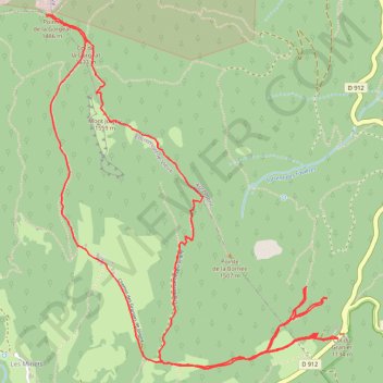 Itinéraire 2021-06-11 17:57:47, distance, dénivelé, altitude, carte, profil, trace GPS