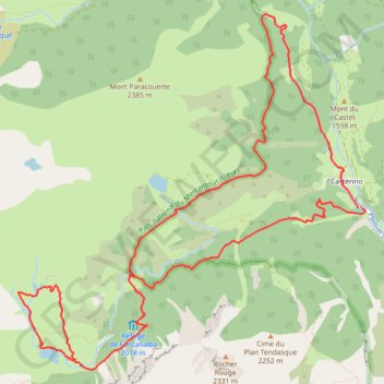Itinéraire Circuit de Fontanable, distance, dénivelé, altitude, carte, profil, trace GPS