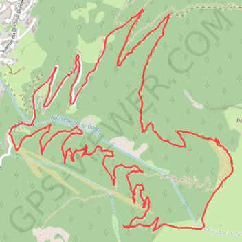 Itinéraire Circuit Plateau du Lisay (Cauterets ), distance, dénivelé, altitude, carte, profil, trace GPS