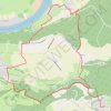Itinéraire Autour de Caumont, distance, dénivelé, altitude, carte, profil, trace GPS
