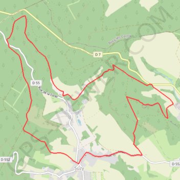 Itinéraire Le rendez-vous en forêt, distance, dénivelé, altitude, carte, profil, trace GPS