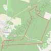 Itinéraire Forêt d'Allogny, distance, dénivelé, altitude, carte, profil, trace GPS