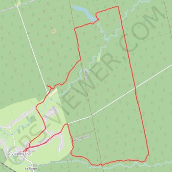 Itinéraire Rando la vieille loye, distance, dénivelé, altitude, carte, profil, trace GPS