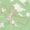 Itinéraire Luxey - Vallée de la Petite Leyre, distance, dénivelé, altitude, carte, profil, trace GPS