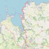 Itinéraire Sentier côtier de Port Diben à Morlaix, distance, dénivelé, altitude, carte, profil, trace GPS