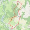 Itinéraire Sainte-Croix en jarez, distance, dénivelé, altitude, carte, profil, trace GPS