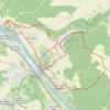 Itinéraire Pressagny - l'Orgueilleux, distance, dénivelé, altitude, carte, profil, trace GPS