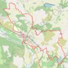 Itinéraire Laragne, distance, dénivelé, altitude, carte, profil, trace GPS