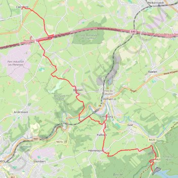 Itinéraire Jalhay Randonnée, distance, dénivelé, altitude, carte, profil, trace GPS