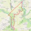 Itinéraire Pont-du-Châtel, distance, dénivelé, altitude, carte, profil, trace GPS