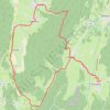 Itinéraire Champdor-Corcelles Cyclisme, distance, dénivelé, altitude, carte, profil, trace GPS