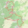 Itinéraire Les côtes de Meuse, distance, dénivelé, altitude, carte, profil, trace GPS