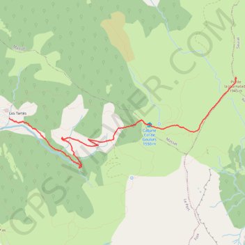Itinéraire Pic de la Journalade, distance, dénivelé, altitude, carte, profil, trace GPS