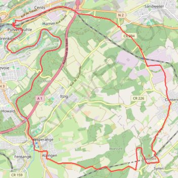 Itinéraire 2024.07.24 - SIGI, distance, dénivelé, altitude, carte, profil, trace GPS