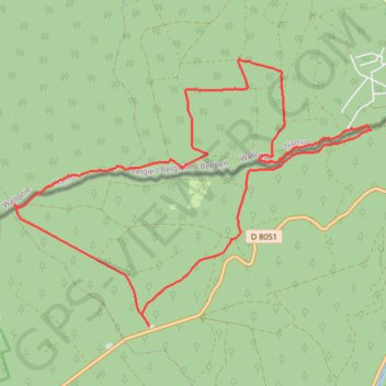 Itinéraire Maison Brûlée - Rocroi - Hargnies, distance, dénivelé, altitude, carte, profil, trace GPS