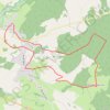 Itinéraire Colombe les Miroudot les Mauvais, distance, dénivelé, altitude, carte, profil, trace GPS