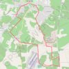 Itinéraire Chêne de Montesquieu - Léognan, distance, dénivelé, altitude, carte, profil, trace GPS