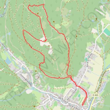 Itinéraire 26 novembre 2025 à 16:29, distance, dénivelé, altitude, carte, profil, trace GPS