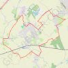 Itinéraire Autour de la Libaude - Marquillies, distance, dénivelé, altitude, carte, profil, trace GPS