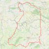 Itinéraire Rallye touristique MCVC 2025, distance, dénivelé, altitude, carte, profil, trace GPS