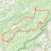 Itinéraire La Cendrée - Doubs, distance, dénivelé, altitude, carte, profil, trace GPS