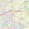 Itinéraire Fougères, distance, dénivelé, altitude, carte, profil, trace GPS