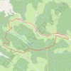 Itinéraire Sentier de Bergès, distance, dénivelé, altitude, carte, profil, trace GPS