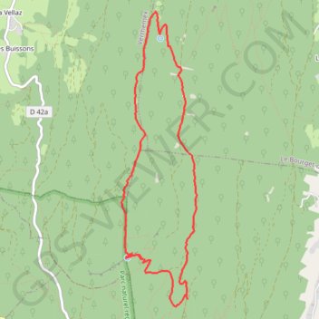 Itinéraire Château Richard et Croix du Signal, distance, dénivelé, altitude, carte, profil, trace GPS