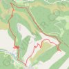 Itinéraire Sentier du Lique Ser - Saint-André-de-Valborgne, distance, dénivelé, altitude, carte, profil, trace GPS
