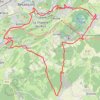 Itinéraire De Saône à Merey-sous-Montrond puis Fontain - Besançon, distance, dénivelé, altitude, carte, profil, trace GPS