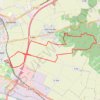 Itinéraire Sablière du mont de Berru - Reims, distance, dénivelé, altitude, carte, profil, trace GPS