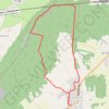 Itinéraire Desandans, distance, dénivelé, altitude, carte, profil, trace GPS