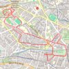 Itinéraire 5km & Ekiden, distance, dénivelé, altitude, carte, profil, trace GPS