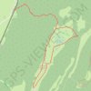 Itinéraire Le Creux du Croue - Les Rousses, distance, dénivelé, altitude, carte, profil, trace GPS
