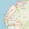 Itinéraire Pays d'Iroise, distance, dénivelé, altitude, carte, profil, trace GPS