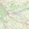 Itinéraire De la Bourgogne à la Sologne - Melun à Sens, distance, dénivelé, altitude, carte, profil, trace GPS