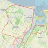 Itinéraire Ouistreham - Salennelles, distance, dénivelé, altitude, carte, profil, trace GPS