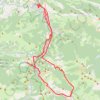 Itinéraire Cazenave Serre et Allens, distance, dénivelé, altitude, carte, profil, trace GPS