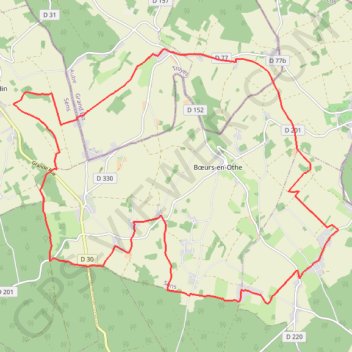 Itinéraire Berluvier, distance, dénivelé, altitude, carte, profil, trace GPS