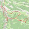 Itinéraire De Foix à Freychenet, distance, dénivelé, altitude, carte, profil, trace GPS