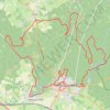 Itinéraire LA DEREN VTT 36km, distance, dénivelé, altitude, carte, profil, trace GPS