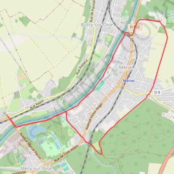 Itinéraire Sentier du Port aux Moines, distance, dénivelé, altitude, carte, profil, trace GPS