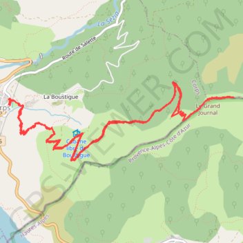 Itinéraire Sommet du Grand Journal - Corps, distance, dénivelé, altitude, carte, profil, trace GPS