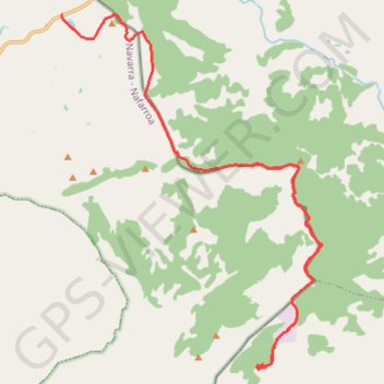 Itinéraire Rutas BardenaNegra 7-6, distance, dénivelé, altitude, carte, profil, trace GPS
