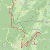 Itinéraire Giron - Viry, distance, dénivelé, altitude, carte, profil, trace GPS