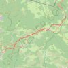 Itinéraire Roncevaux - Zubiri, distance, dénivelé, altitude, carte, profil, trace GPS