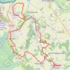 Itinéraire Vtt du 25/02/21, distance, dénivelé, altitude, carte, profil, trace GPS